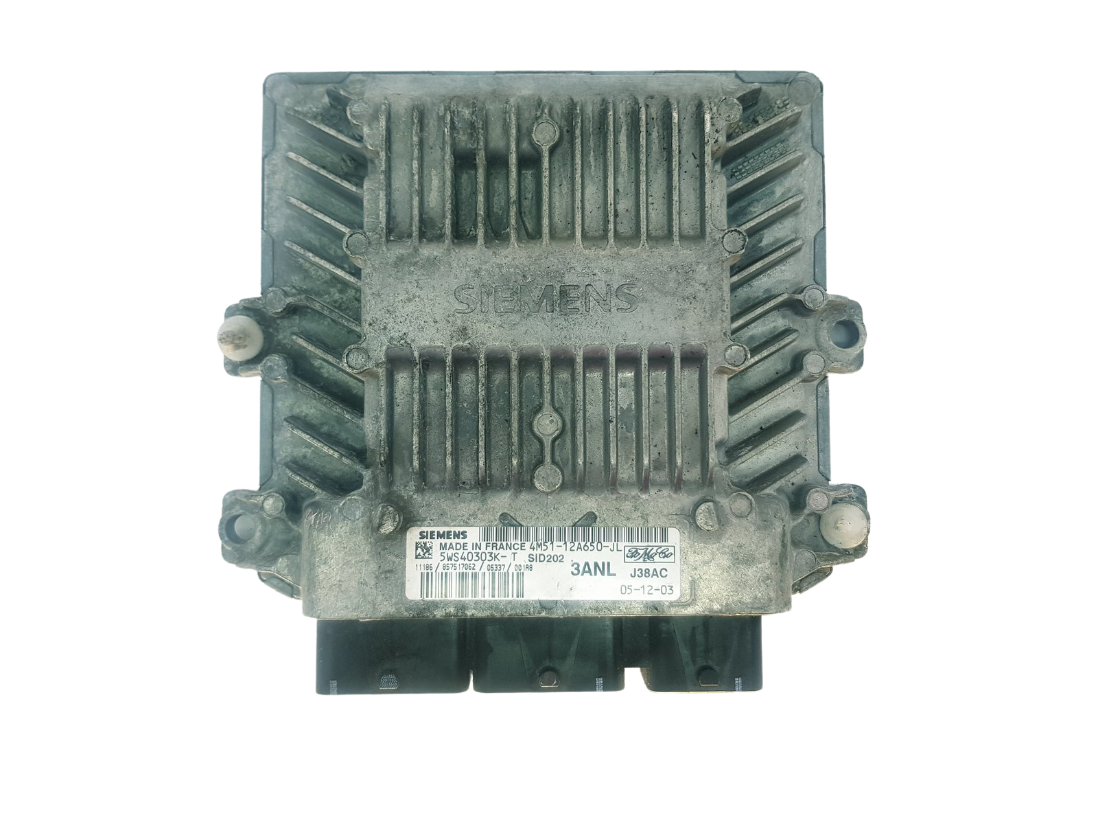 Control Unit 5WS40303K-T 4M51-12A650-JL SID202 Ford Siemens 32622 main product photo