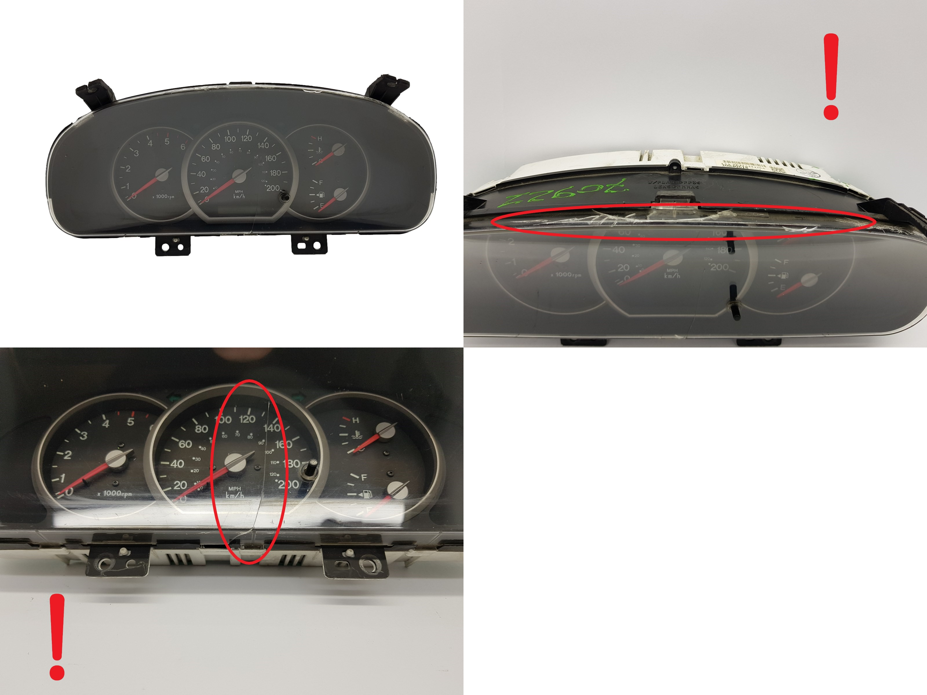 Speedometer/Instrument Cluster Kia Carnival 0K52A55430A 2003-64310K 2232 main product photo