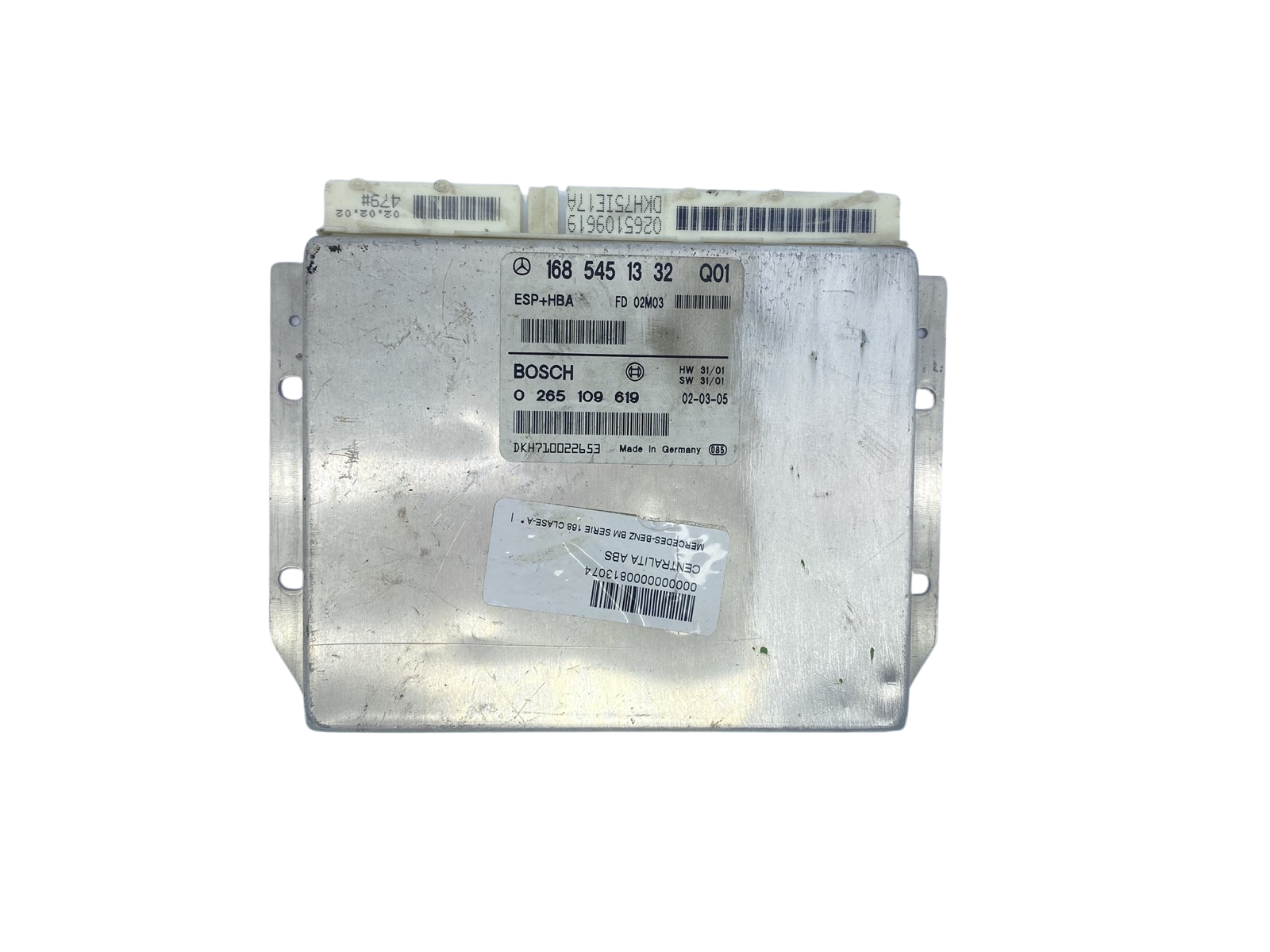 Control Unit 1685451332Q01 0265109619 Mercedes Bosch 62621 main product photo