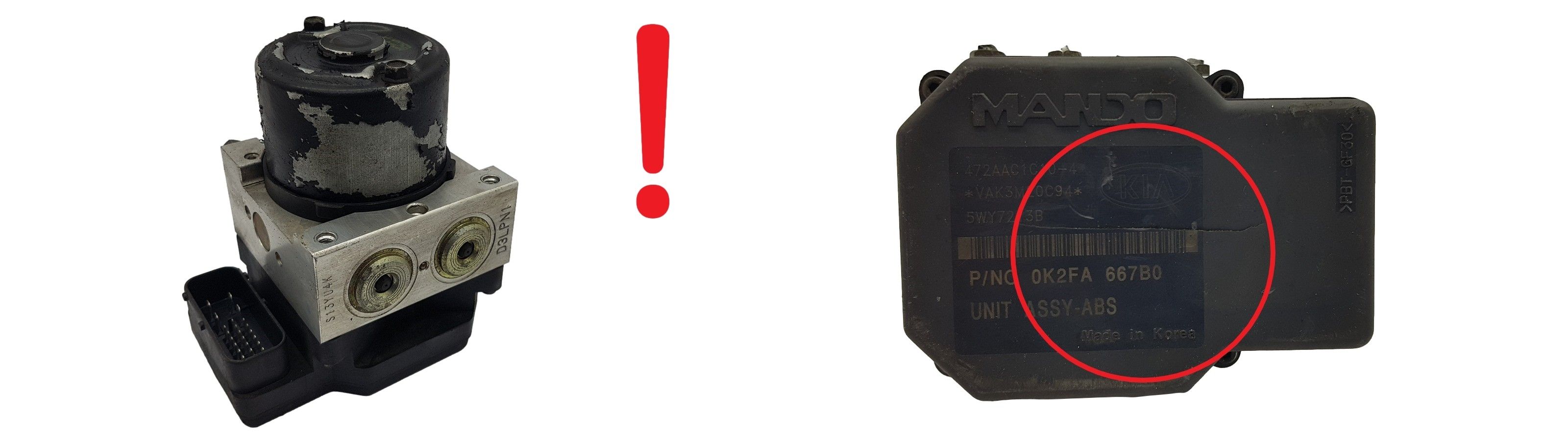 Abs Pump Kia Carnival 2K56T437A0 0K2FA667B0 Mando 1274 main product photo