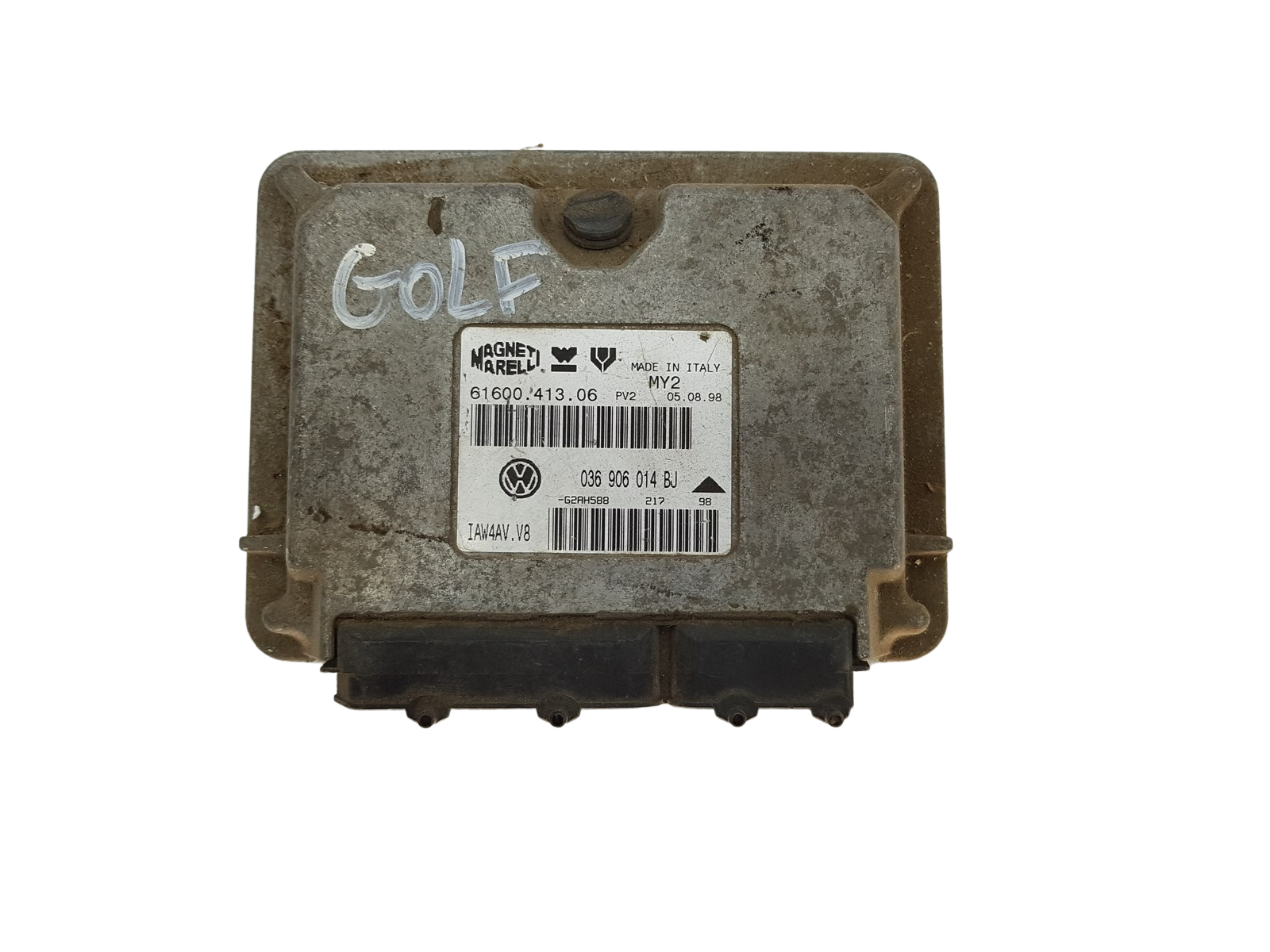 Control Unit VW 036906014BJ 61600.419.06 IAW4AV.V8 Magneti Marelli main product photo