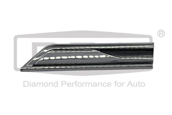 Wing Trim Front Left 760853689F 88531813102 VW Touareg DPA main product photo