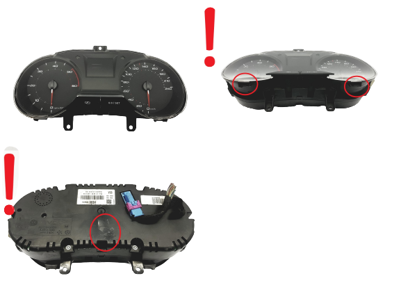 Speedometer/Instrument Cluster Seat Ibiza 6J0920803H A2C53435505 56098 main product photo