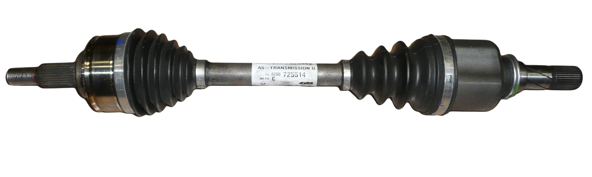 Drive Shaft Left Renault Megane Scenic III 2.0 dCi OE 8200725514 main product photo