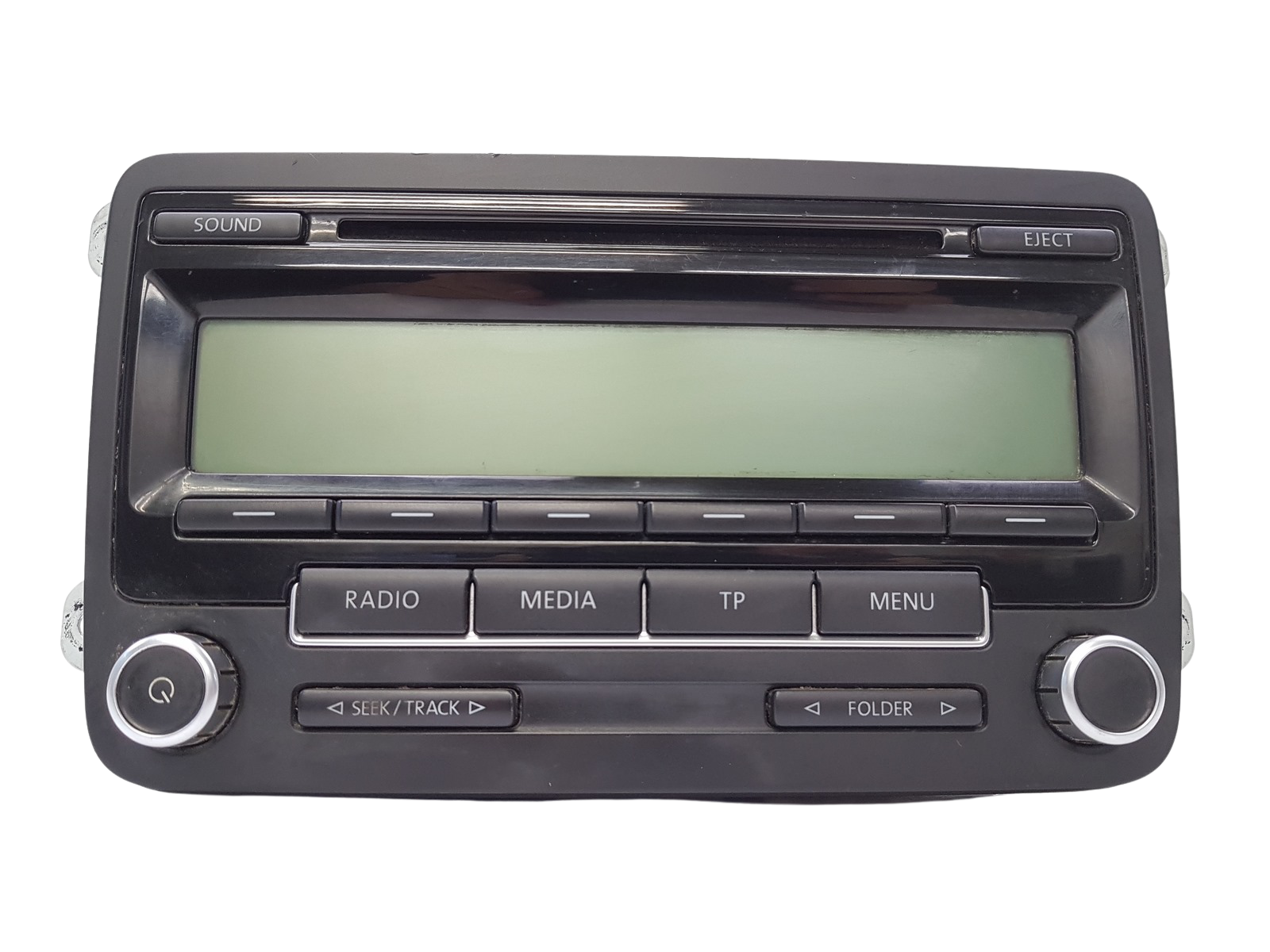Radio CD Player VW 1K0035186AA 7647201360 Blaupunkt 1204 main product photo