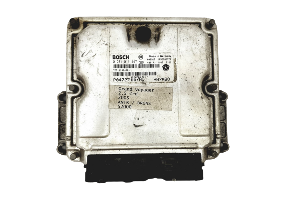 Control Unit 0281011447 P04727667AD HN7AB0 Chrysler Bosch 17666 main product photo