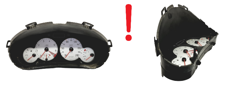 Speedometer/Instrument Cluster Peugeot 206 9645847380 47687 main product photo