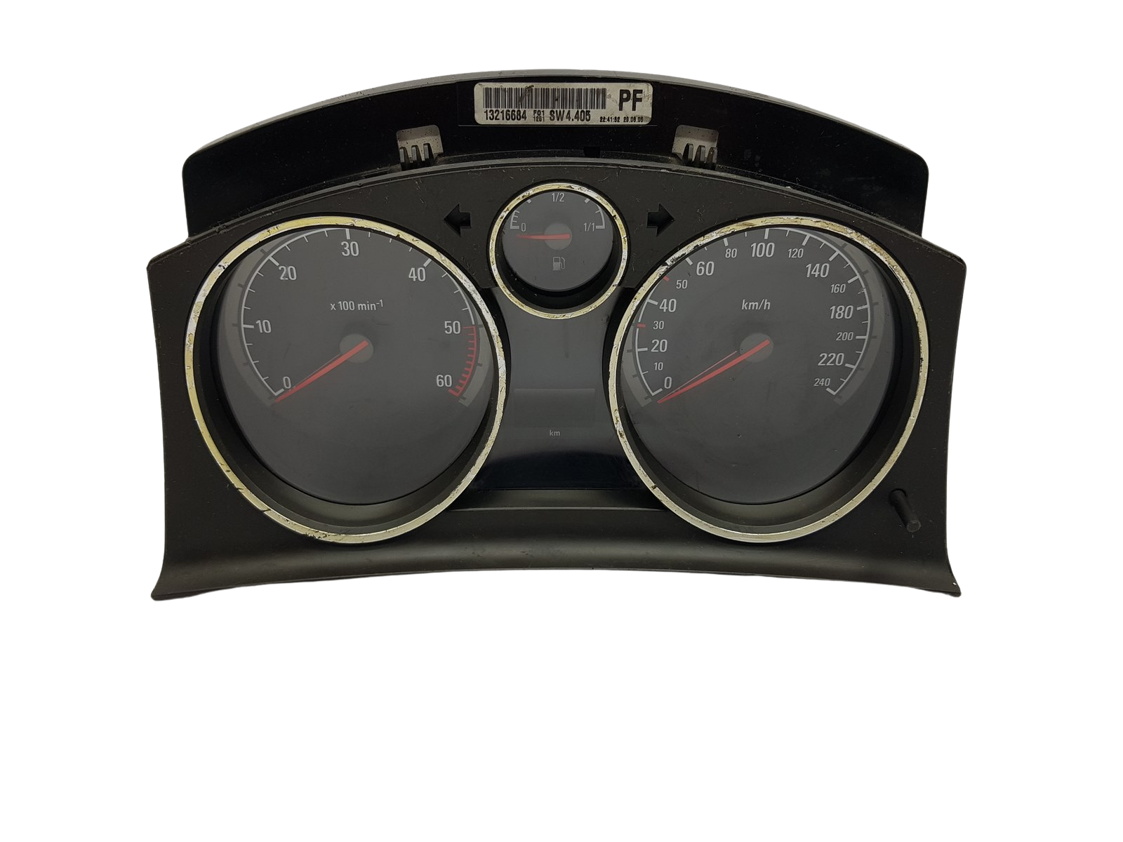 Speedometer/Instrument Cluster Opel Astra H Zafira B 13216684PF 2887 main product photo