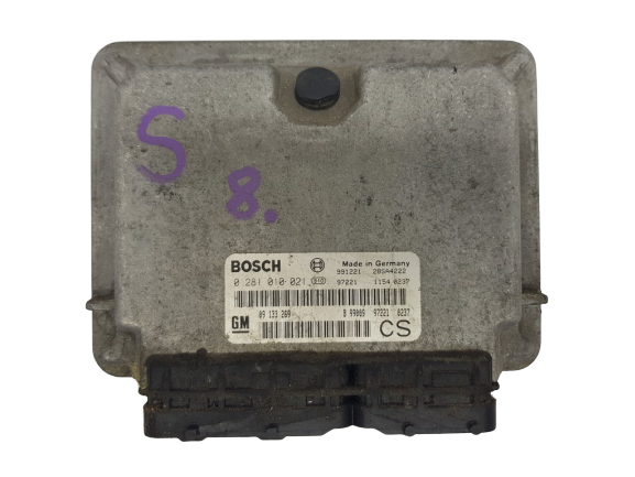 ECU Engine Control Unit Opel 09133269CS 0281010021 Bosch 19158 main product photo