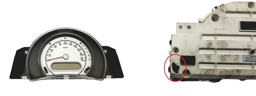 Speedometer/Instrument Cluster Opel Agila B 34100-52K01 Pricol main product photo
