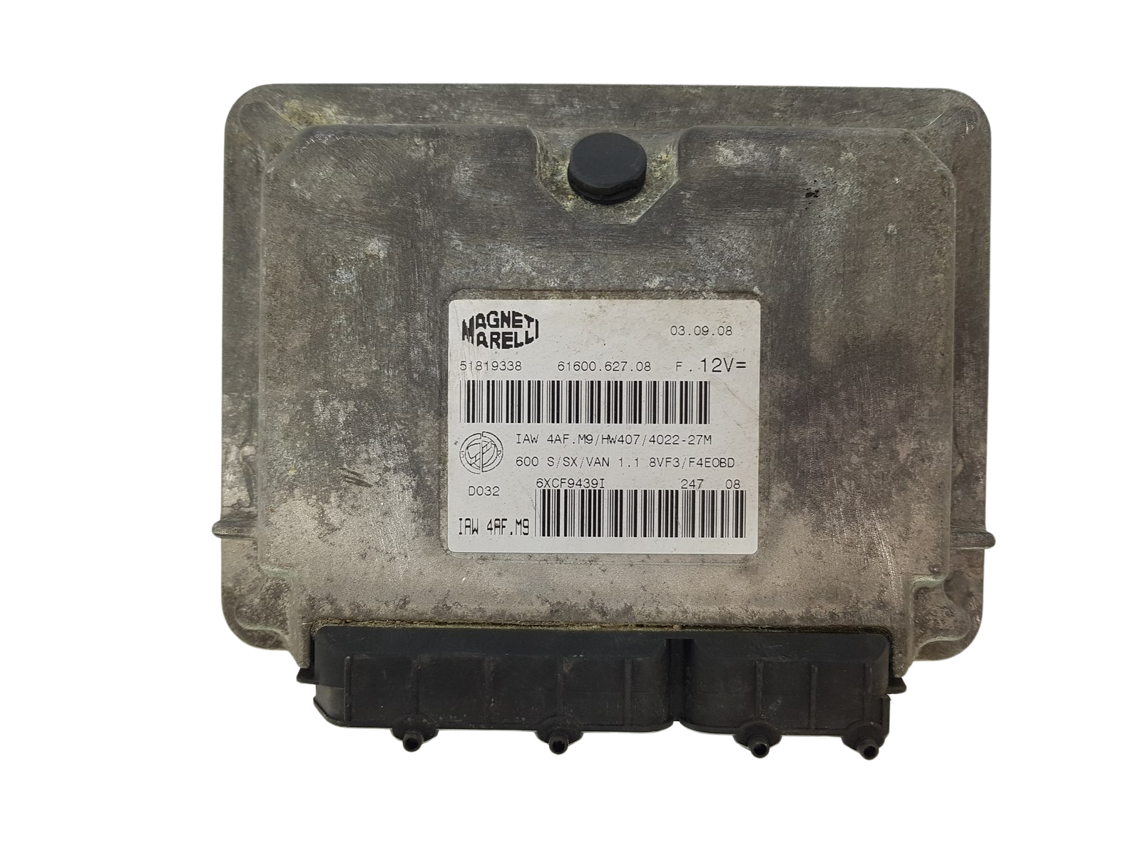 Control Unit 51819338 IAW4AF.M9 61600.627.08 Fiat Magneti Marelli 2936 main product photo