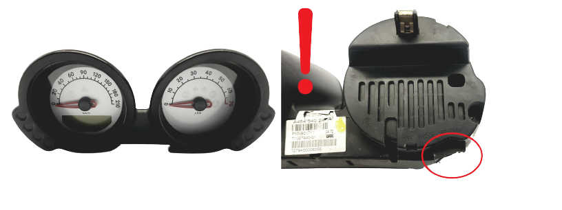 Speedometer/Instrument Cluster Smart Forfour A4545402411 48868 main product photo