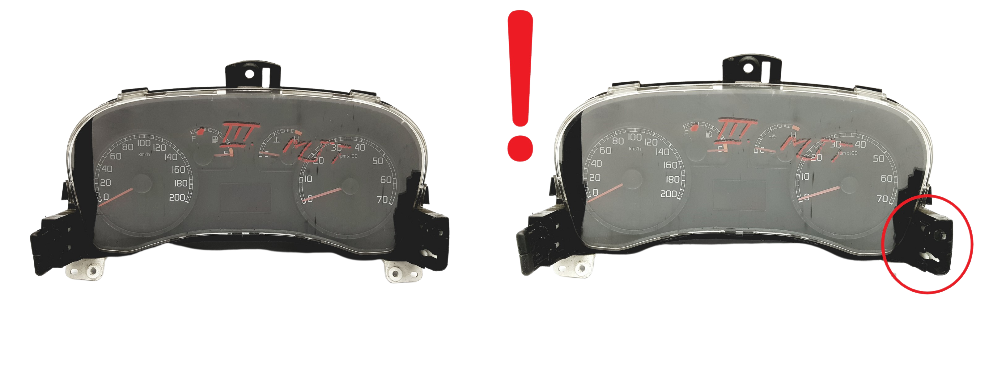 Speedometer/Instrument Cluster Fiat Punto 51703280 503000460400 59274 main product photo