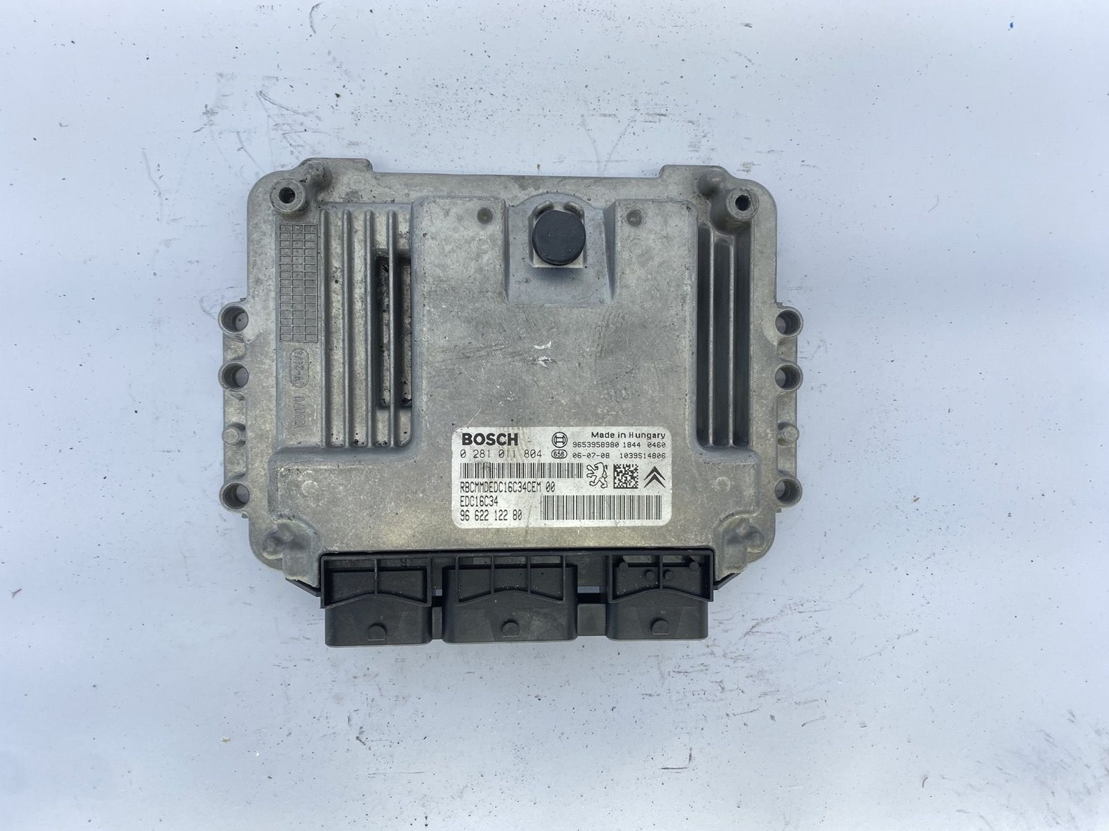 Control Unit 0281011804 9662212280 9653958980 PSA Bosch 60769 main product photo