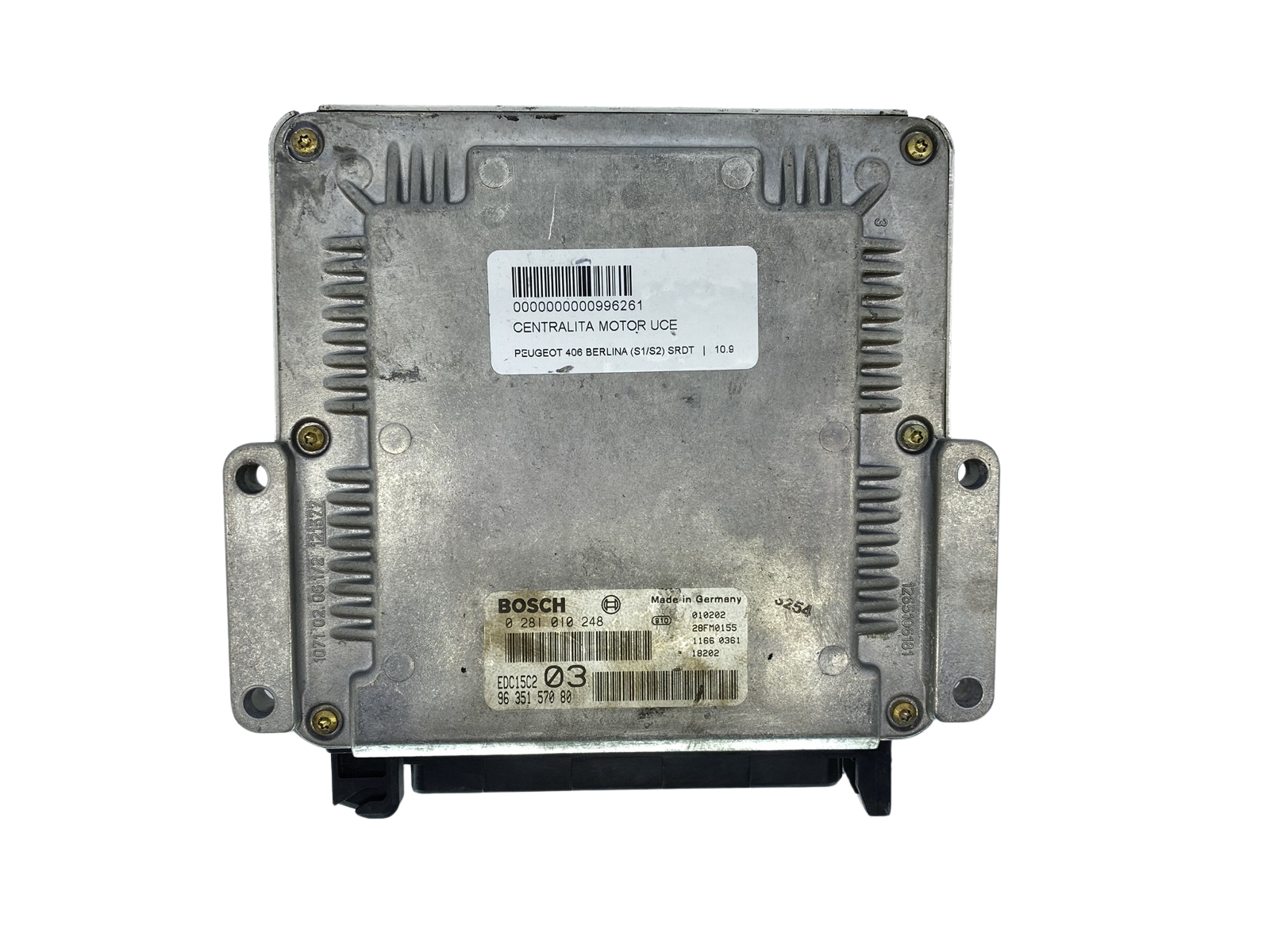 Control Unit 0281010248 9635157080 28FM0155 PSA Bosch 63063 main product photo