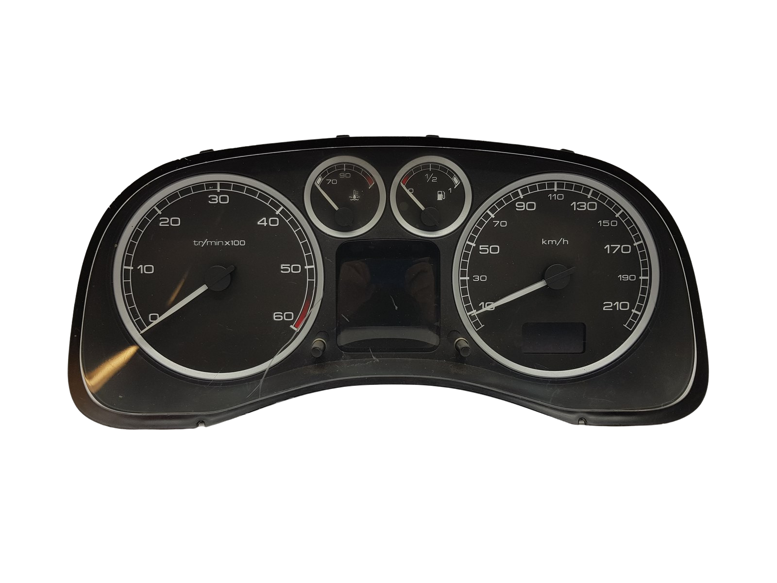 Speedometer/Instrument Cluster Peugeot 307 9646742480 0R00 Sagem 2734 main product photo