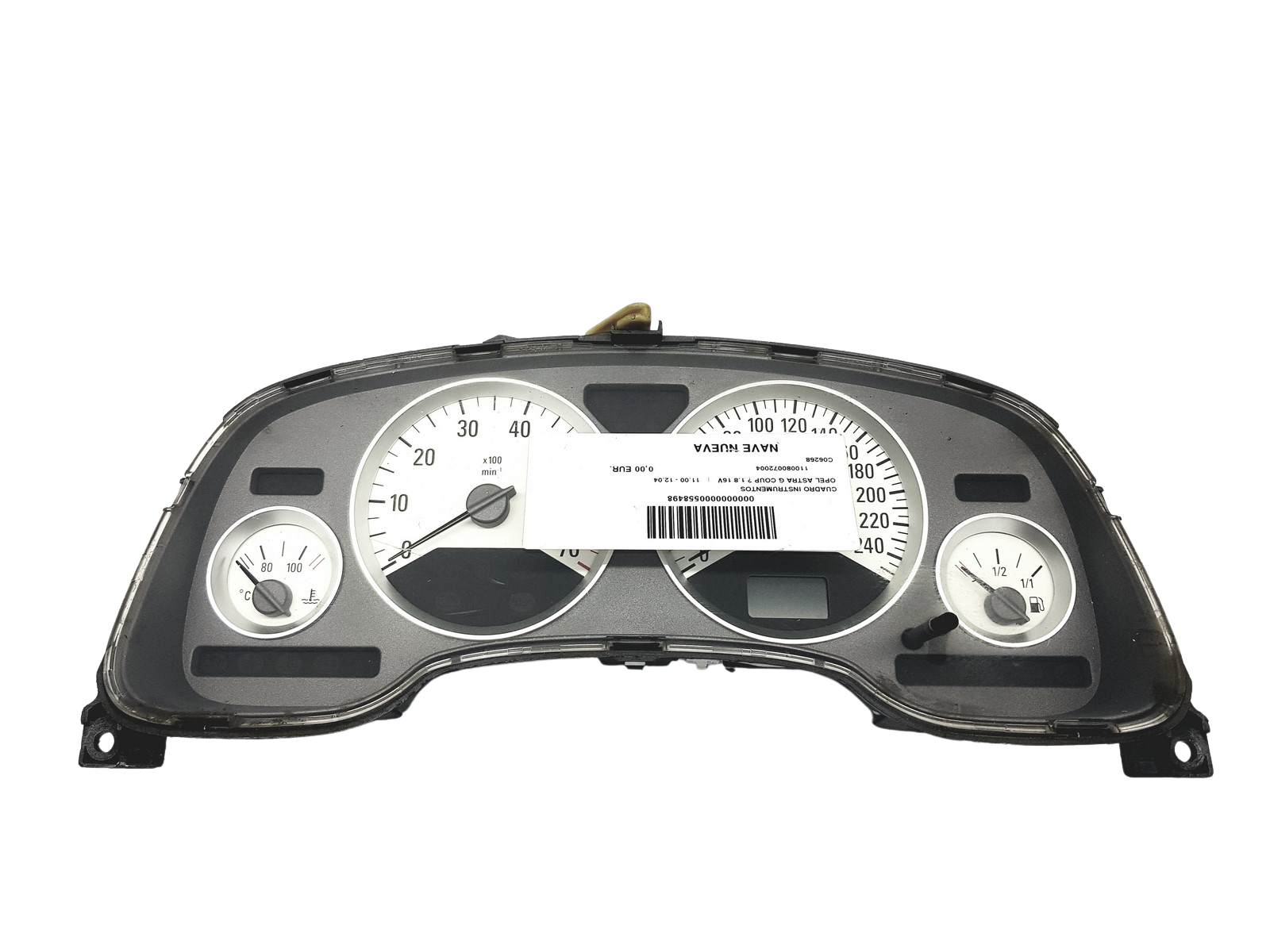 Speedometer/Instrument Cluster Opel Astra G Zafira B 09231131FF 54254 main product photo
