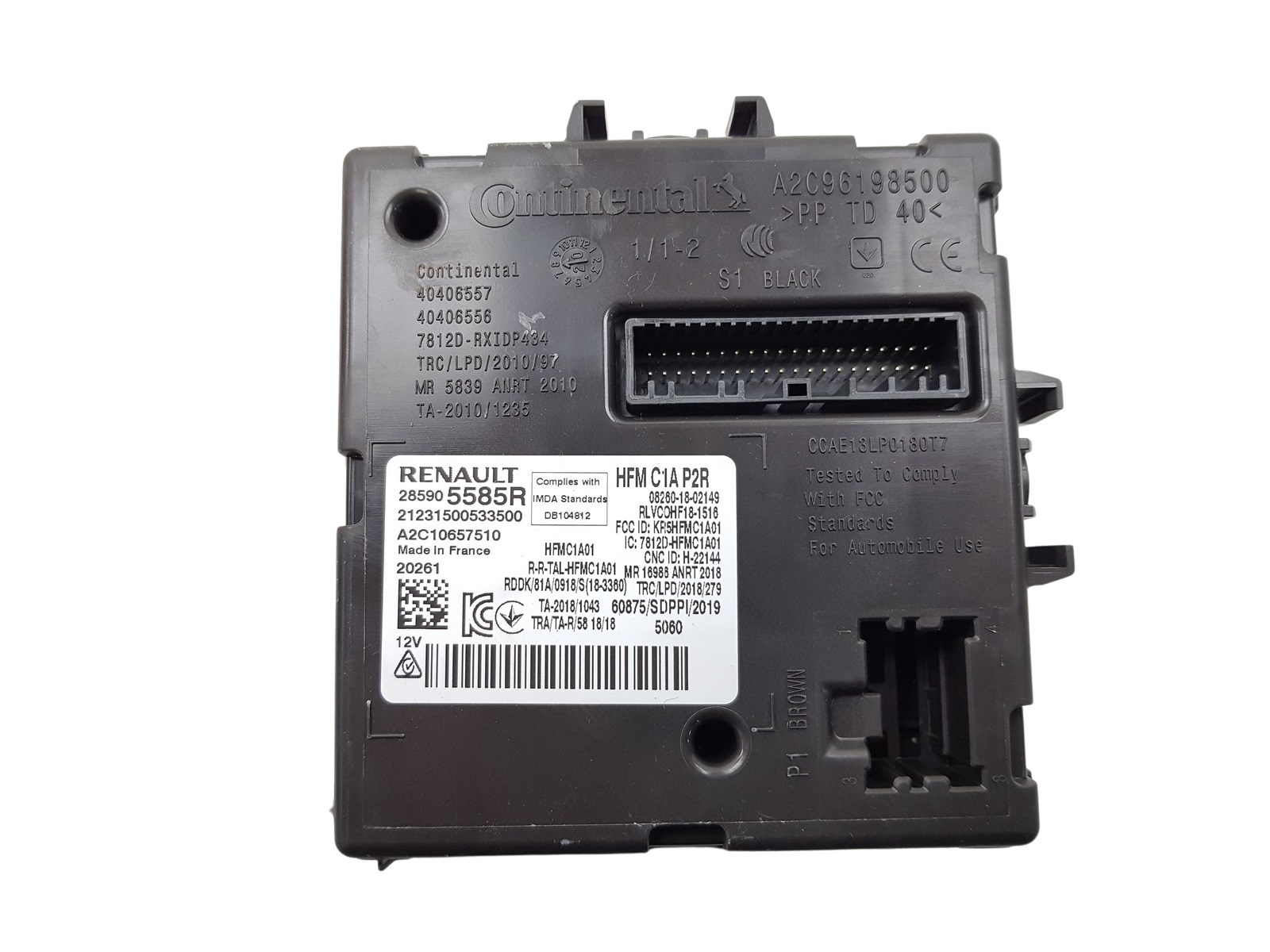 Control unit Module Renault Clio 5 Zoe 285905585R A2C10657510 0km 20 main product photo