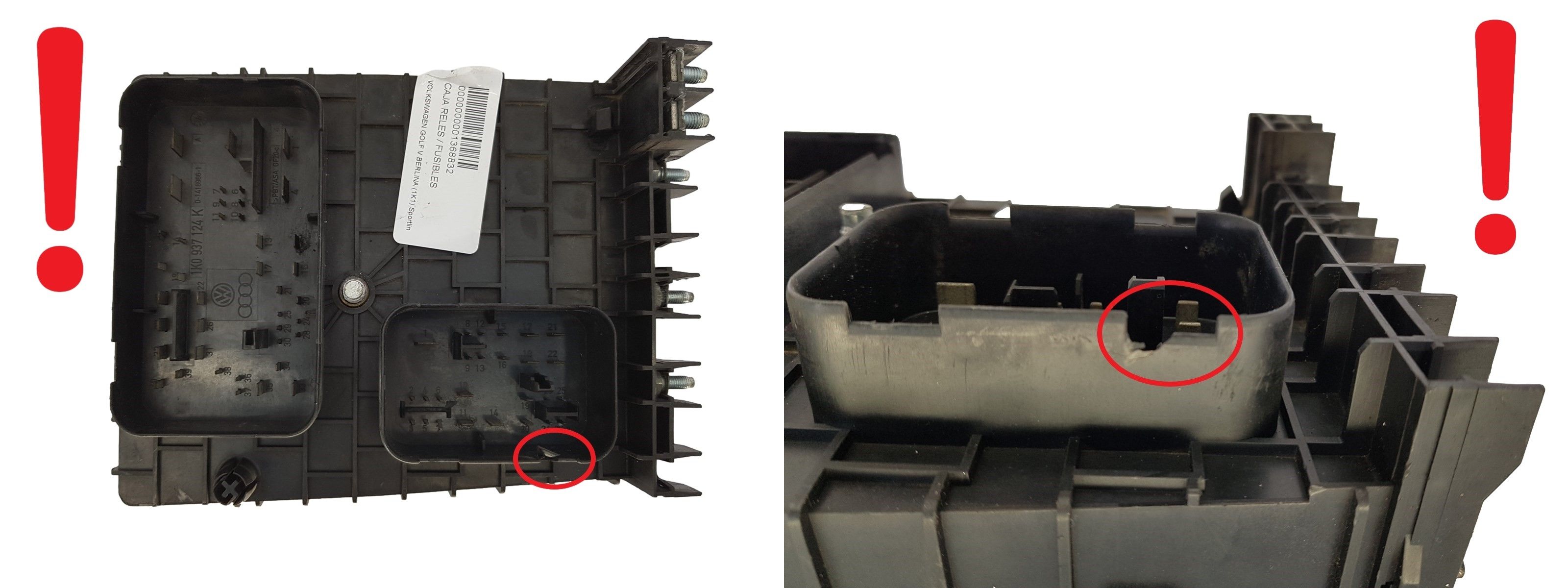 Module 1K0937124K 0-1394932 VW Audi Skoda Seat 1540 main product photo
