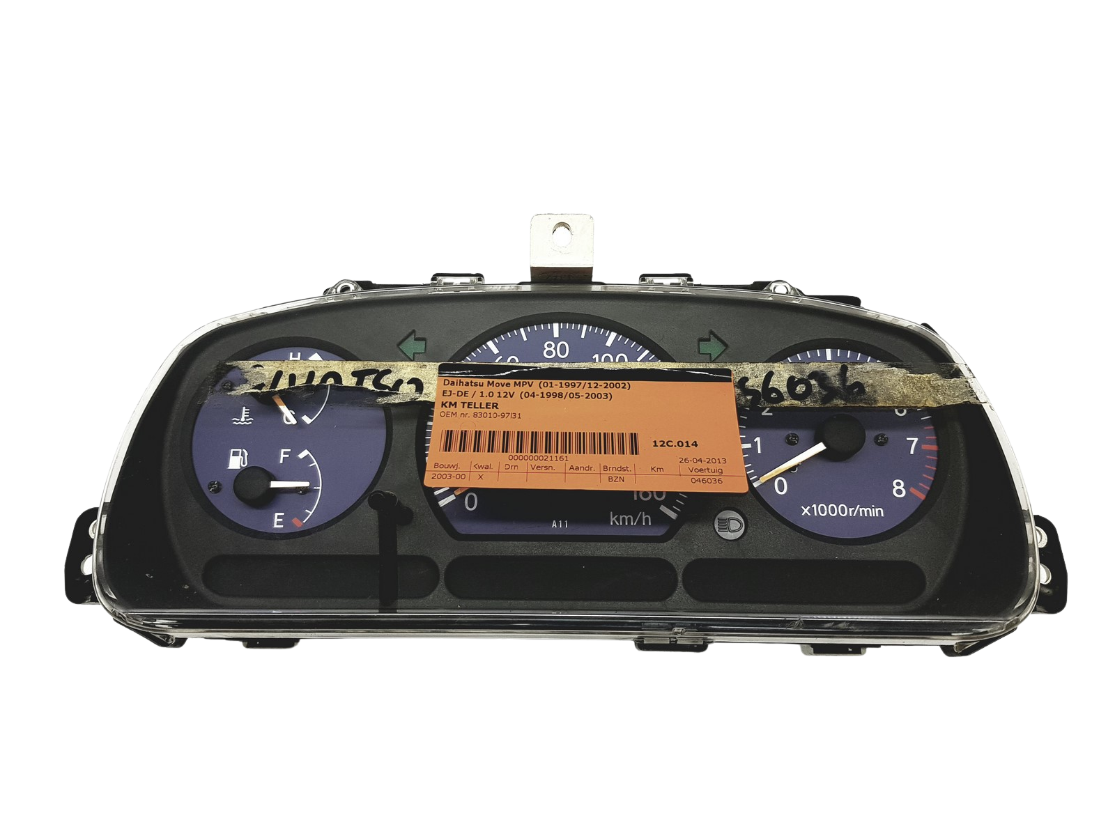 Speedometer/Instrument Cluster Daihatsu Move 83010-97L31 257330-3210 Denso main product photo