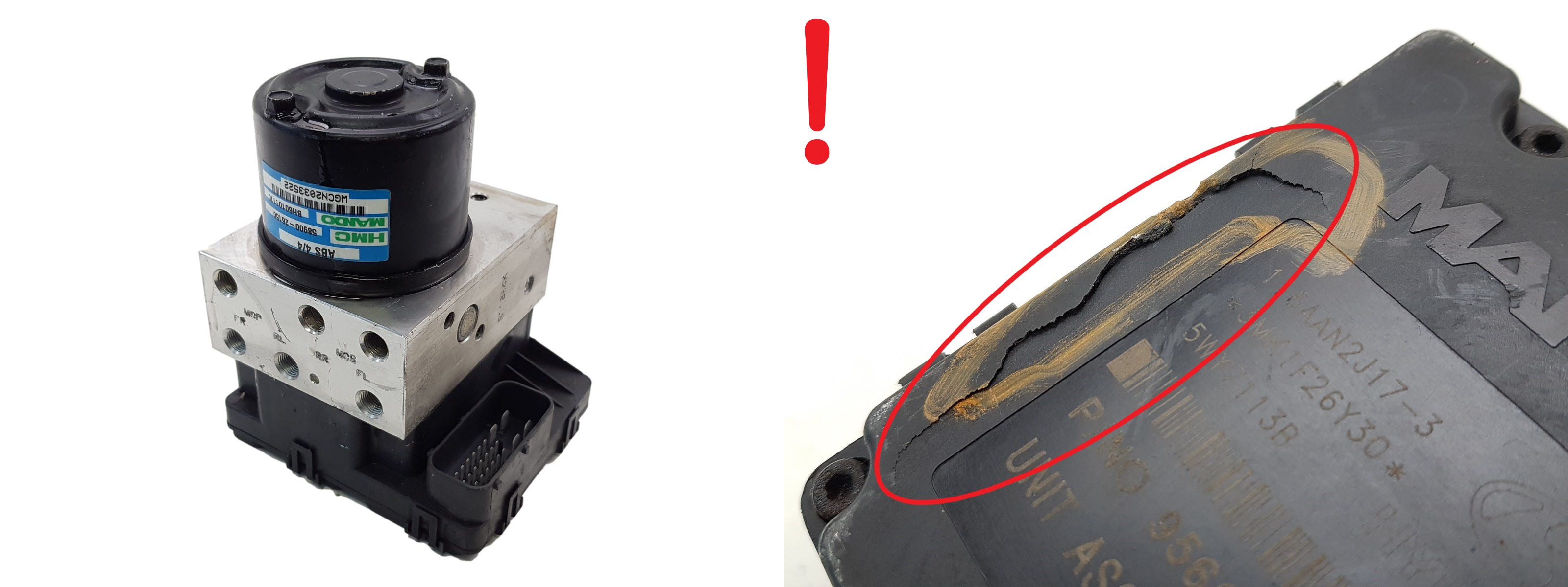 Abs Pump Hyundai Santa Fe 58900-26150 95660-26500 Mando 2694 main product photo