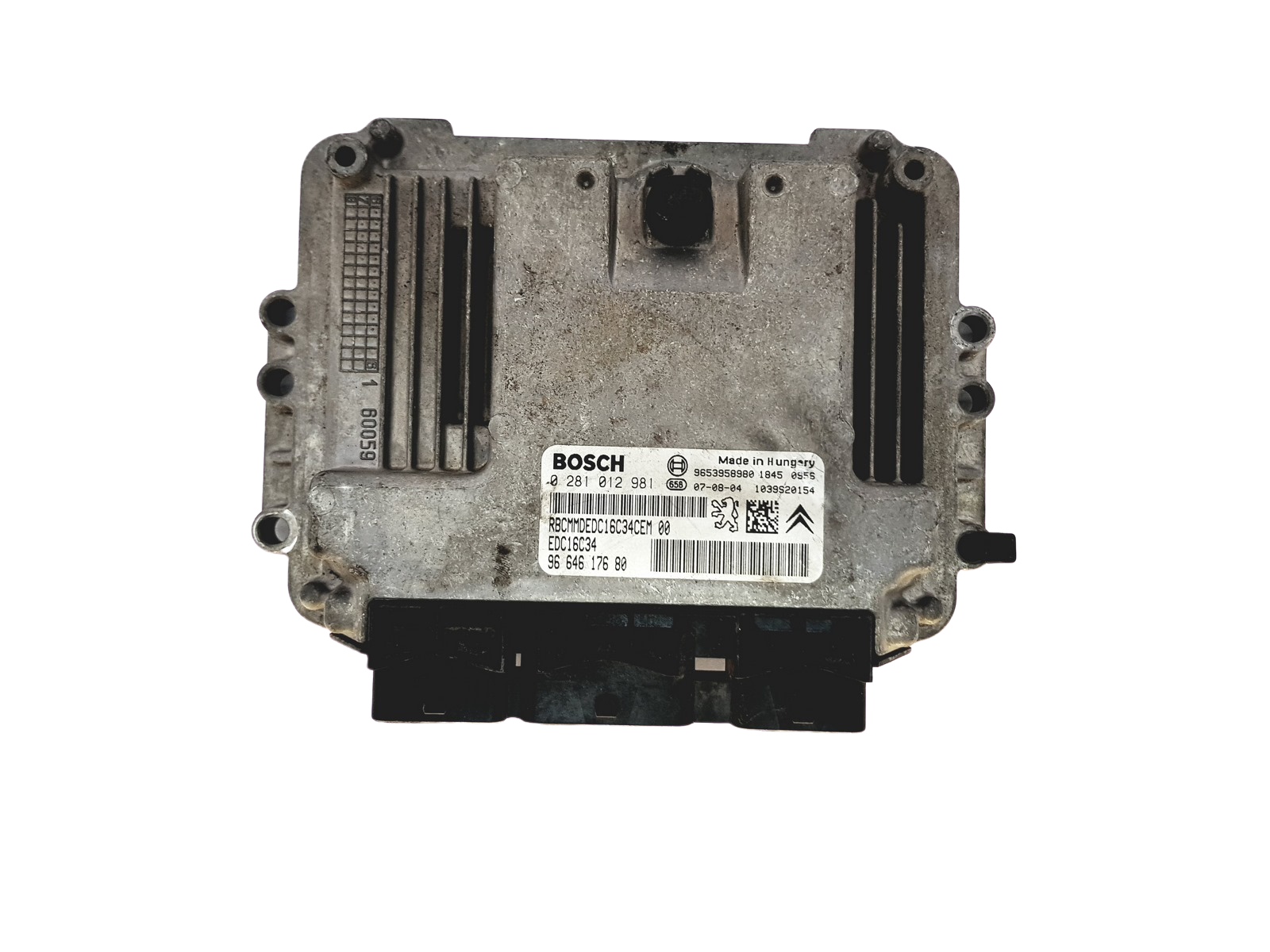 Control Unit 9664617680 0281012981 9653958980 PSA Bosch main product photo