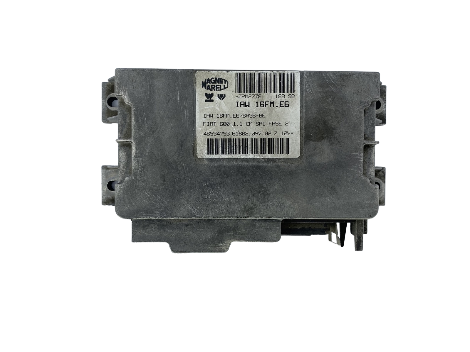 Control Unit IAW16FM.E6 46534753 61602.097.02 Fiat Magneti Marelli 48256 main product photo