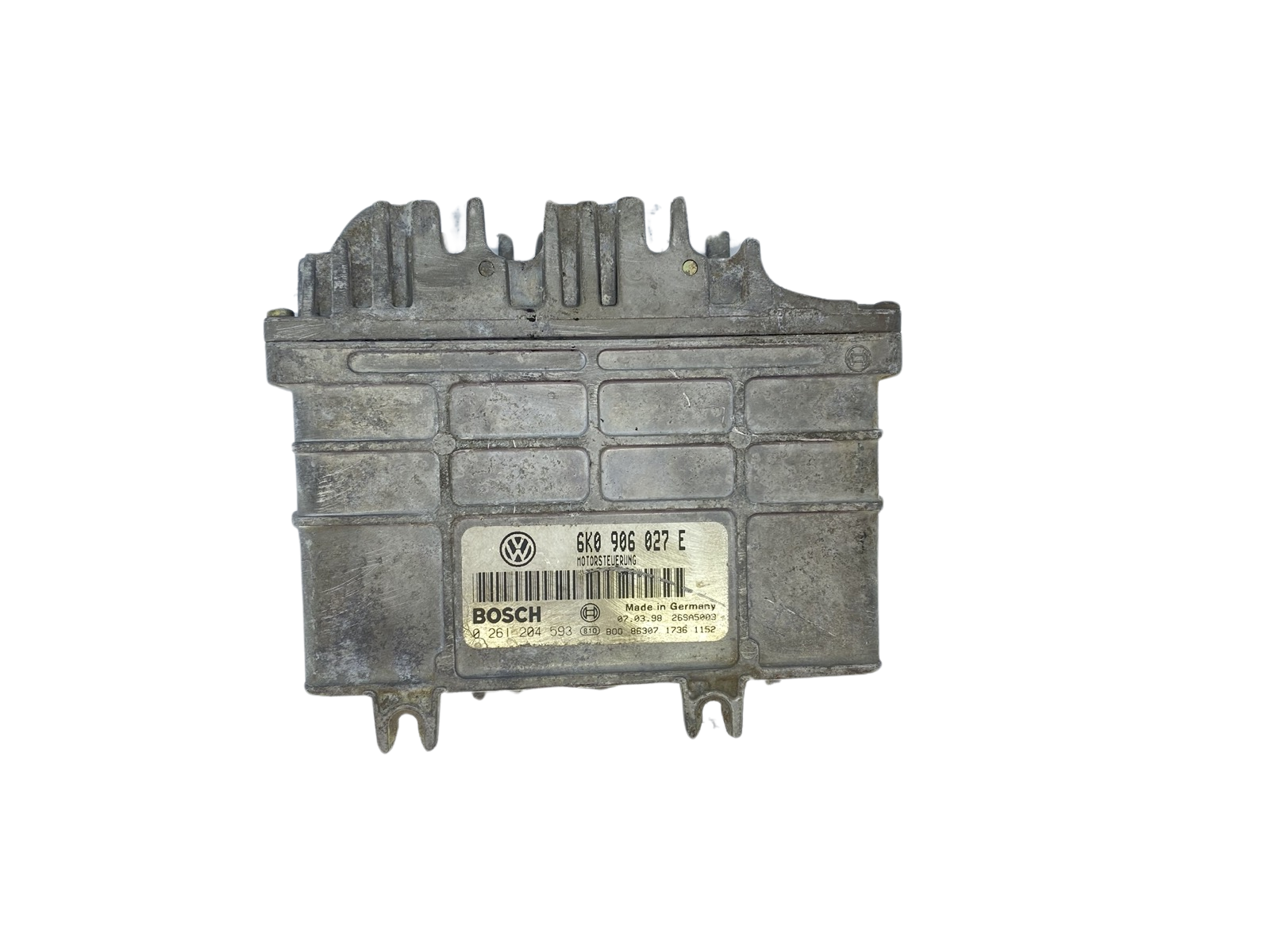 Control Unit 0261204593 6K0906027E VW Bosch 61117 main product photo