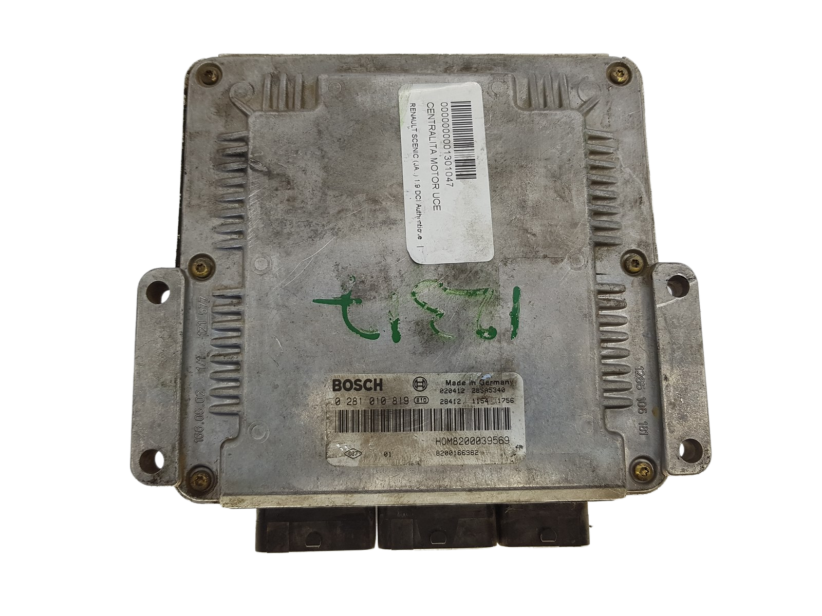 Control Unit 0281010819 8200039569 8200166362 Renault Bosch 1023 main product photo