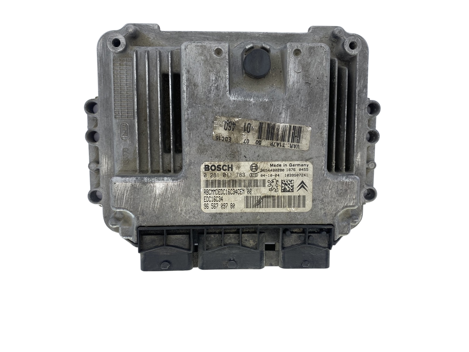 Control Unit 0281011783 9656709780 9654490280 PSA Bosch 50078 main product photo