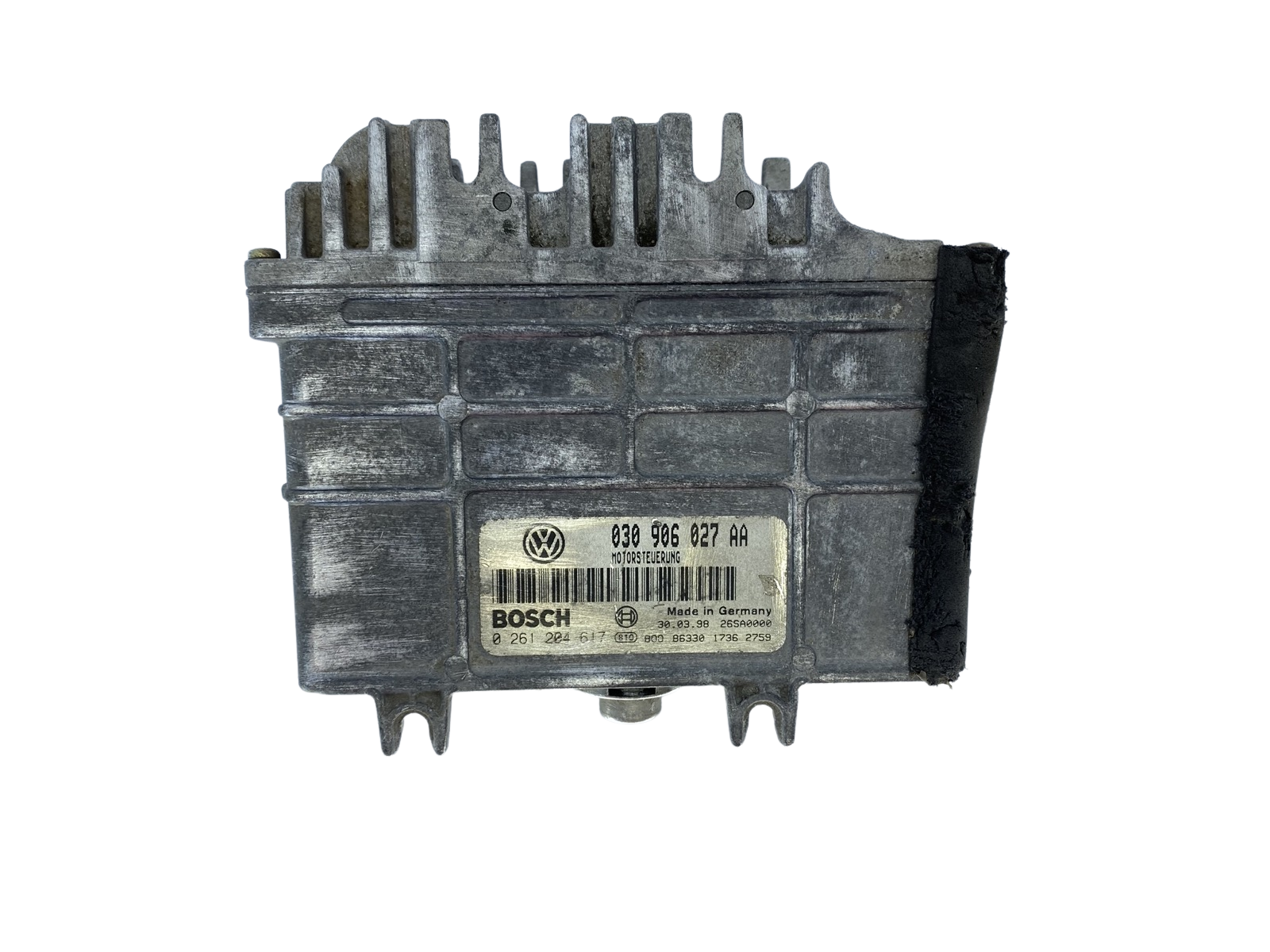 Control Unit 030906027AA 0261204617 VW Bosch 49652 main product photo