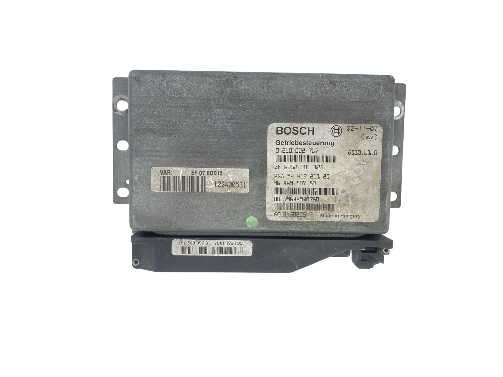 Control Unit PSA 0260002767 9641281180 Bosch 57949 main product photo