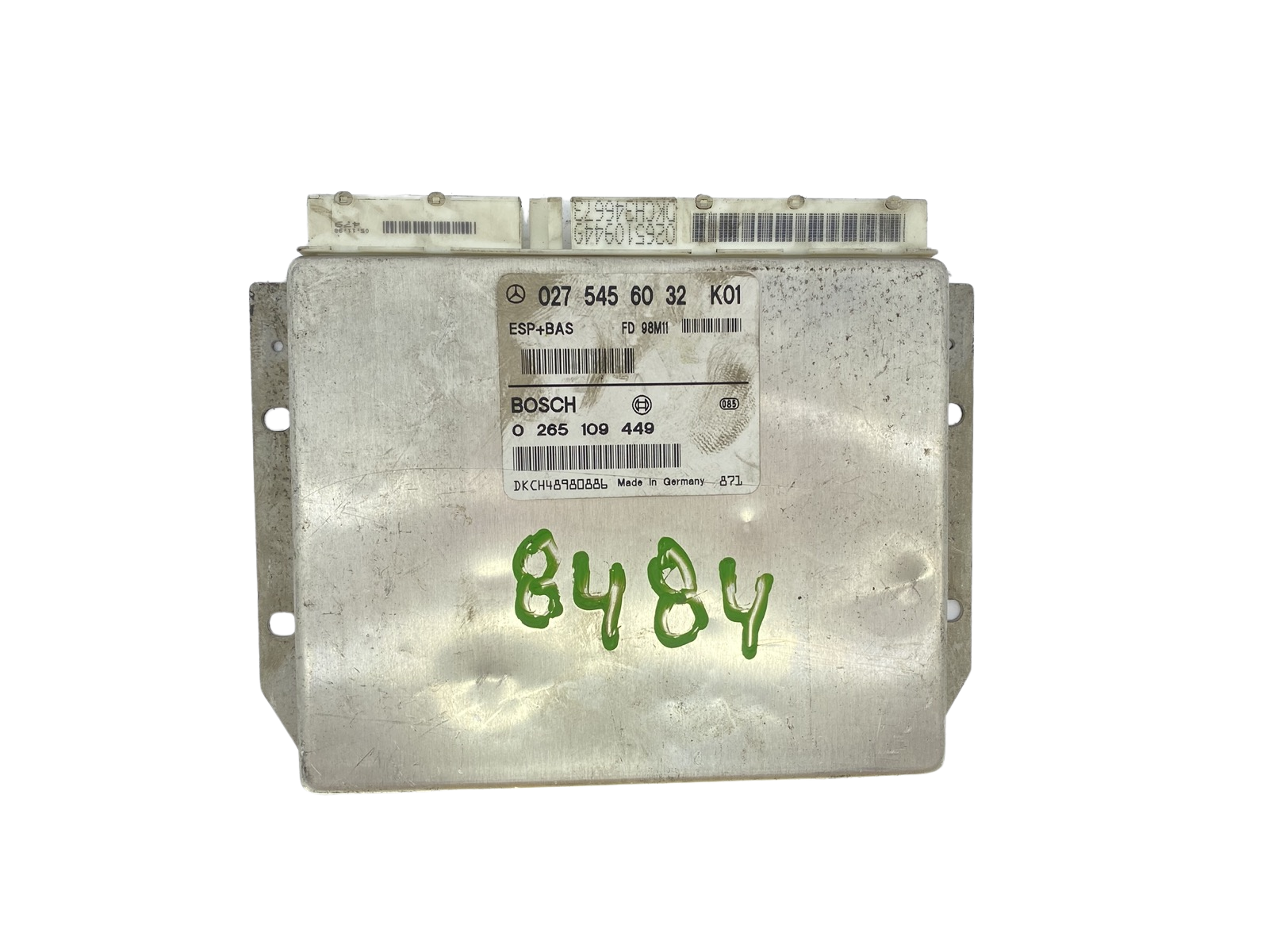Control Unit ESP Mercedes 0275456032 K01 0265109449 Bosch 60543 main product photo