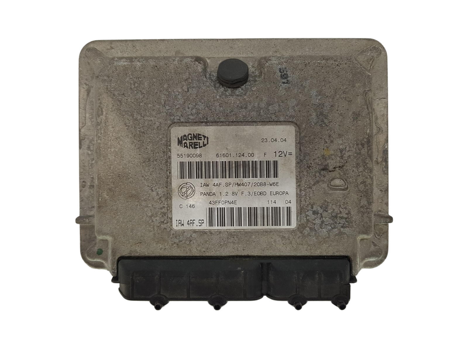 Control Unit IAW4AF.SP 55190098 61601.124.00 Fiat Magneti Marelli 2899 main product photo
