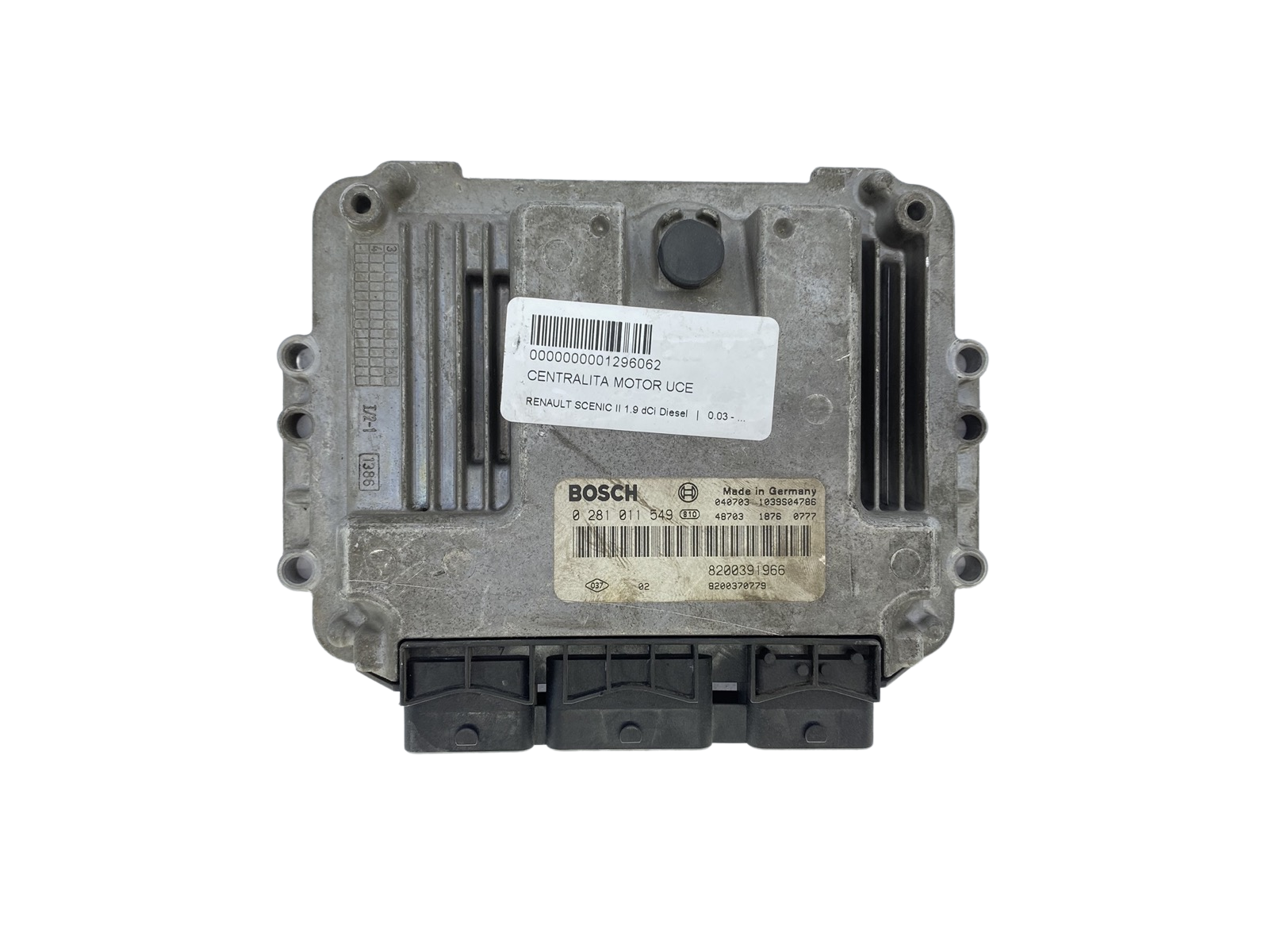 Control Unit 0281011549 8200391966 8200370779 Renault Bosch 60123 main product photo