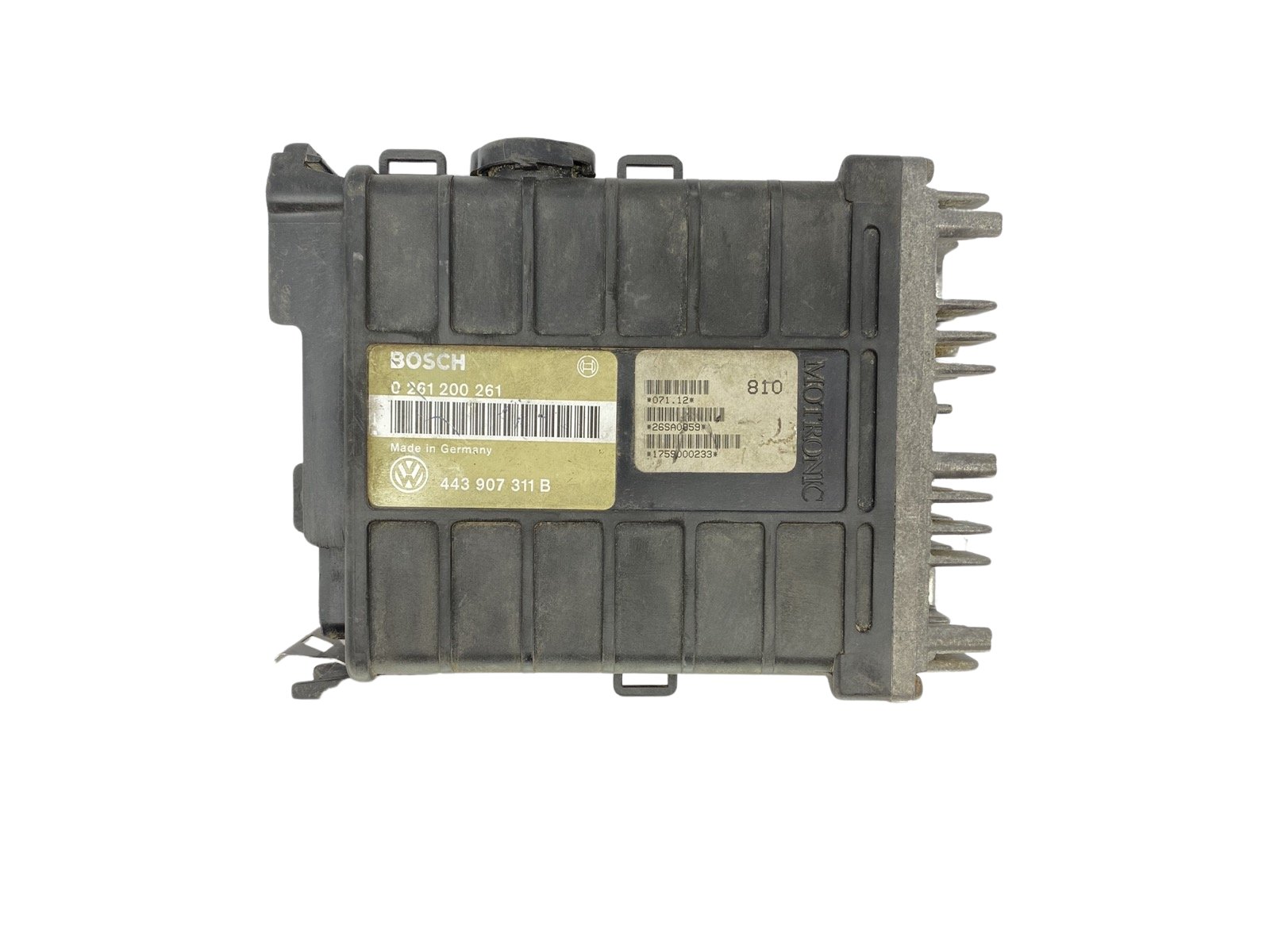 Control Unit 443907311B 0261200261 VW Bosch 56086 main product photo