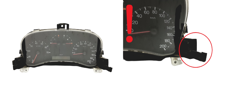Speedometer/Instrument Cluster Fiat Punto 60.6307.002.H 606307002H 47836 main product photo