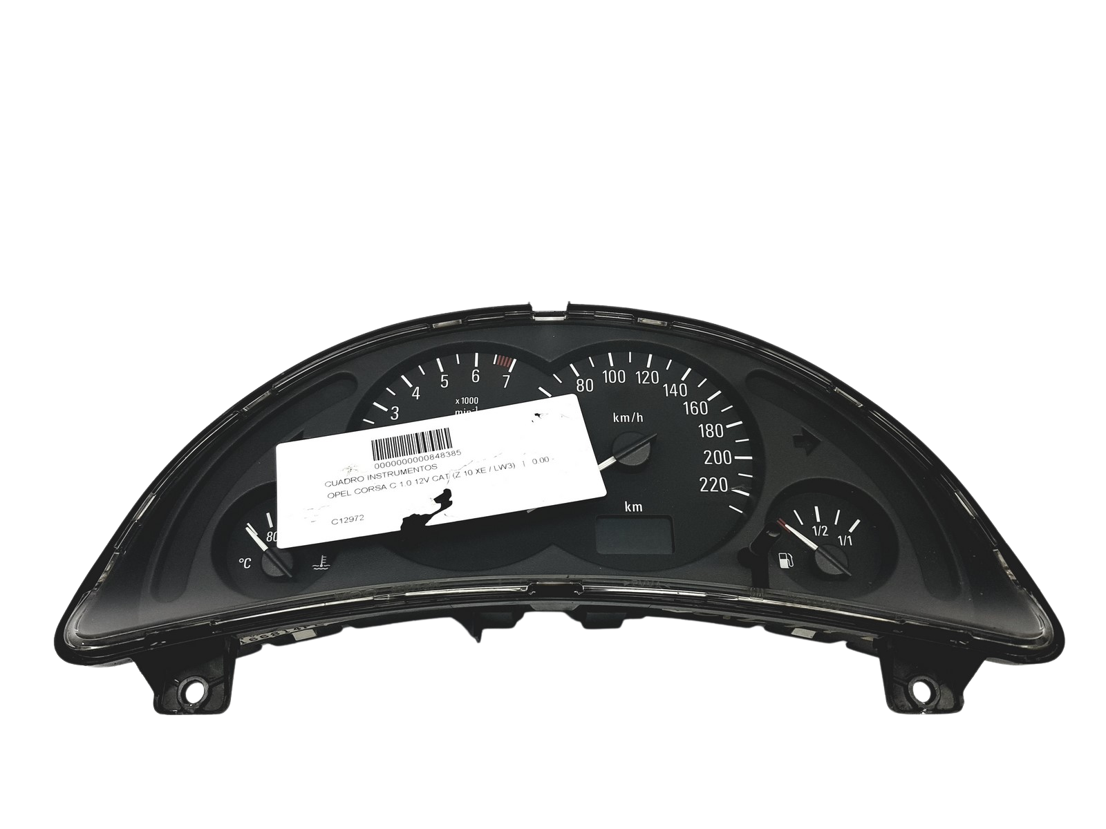 Speedometer/Instrument Cluster Opel Corsa C 09166814FL 110008988009 55408 main product photo