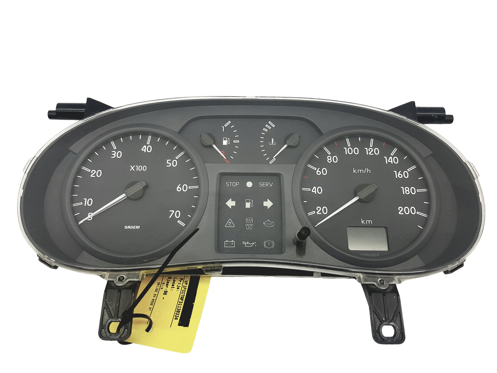 Speedometer/Instrument Cluster Renault Kangoo 1 8200176654 49005 main product photo