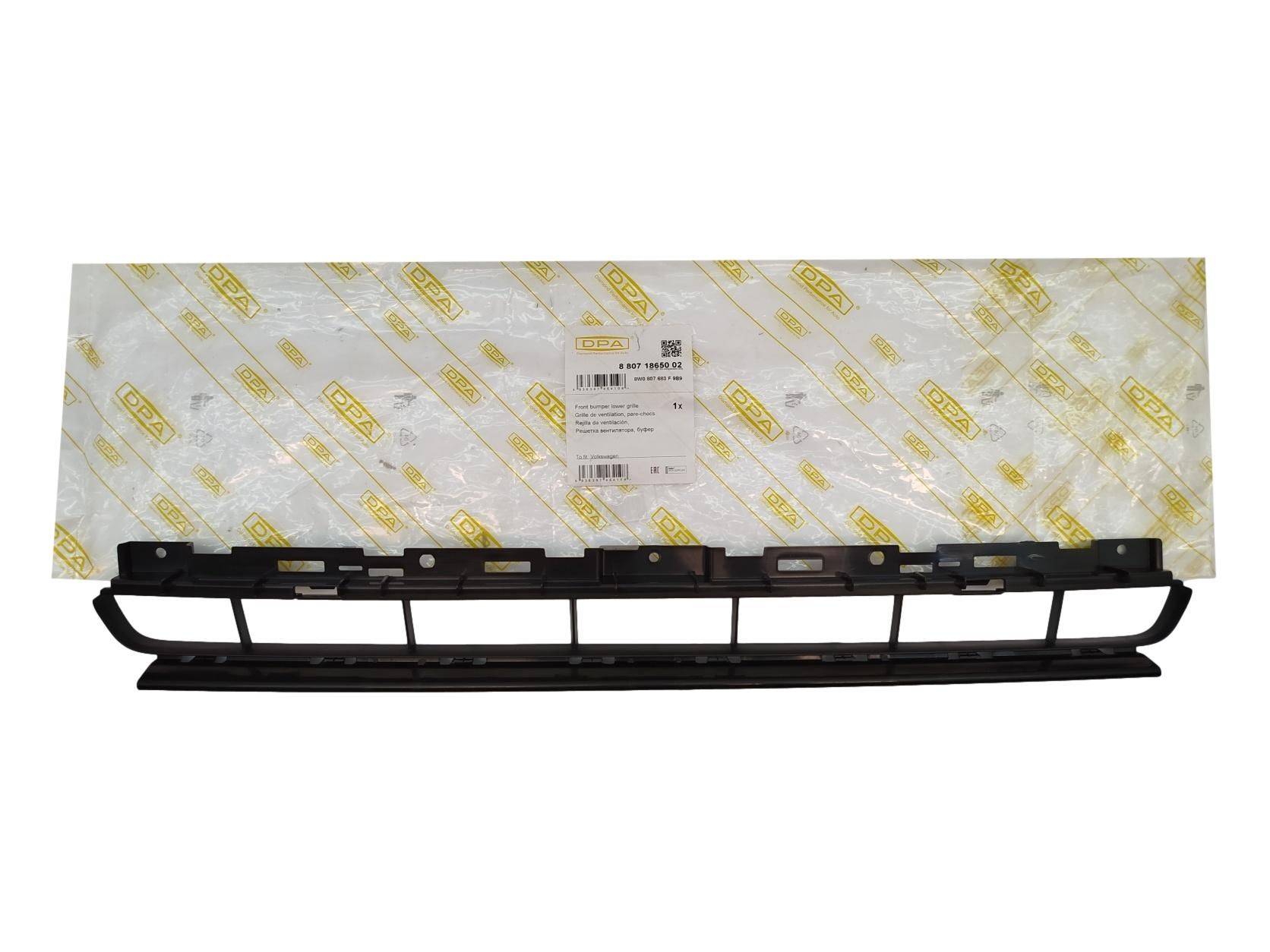 Bumper Grille Front 8W0807683F 88071865002 Audi A4 DPA main product photo