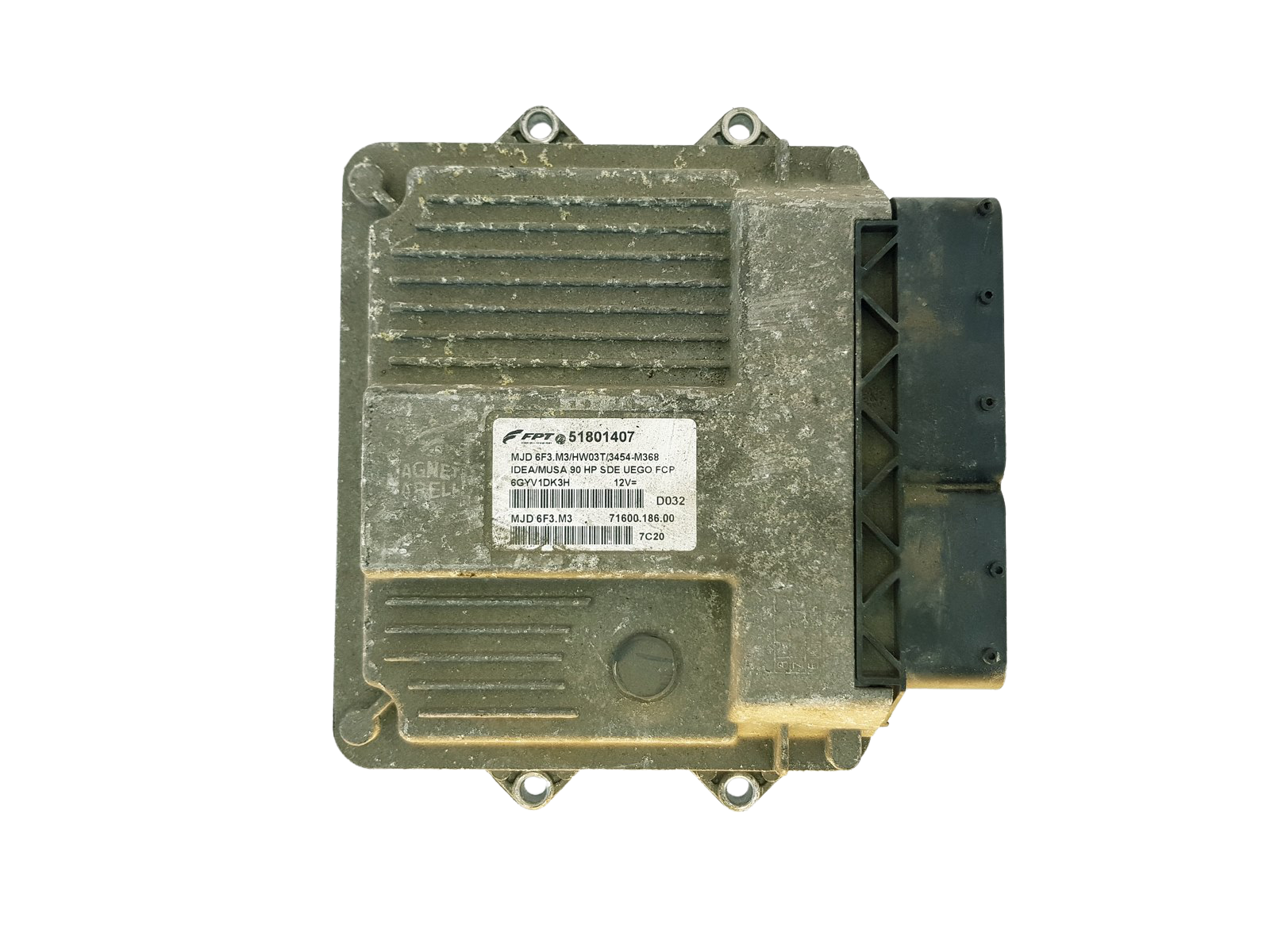 ECU Engine Control Unit 51801407 MJD6F3.M3 Lancia 32898 main product photo