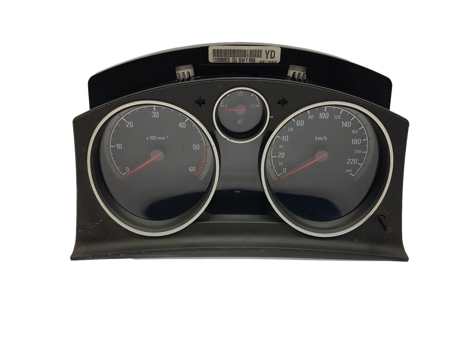 Speedometer/Instrument Cluster Opel Astra H Zafira B 13309003 YD VDO 3362 main product photo