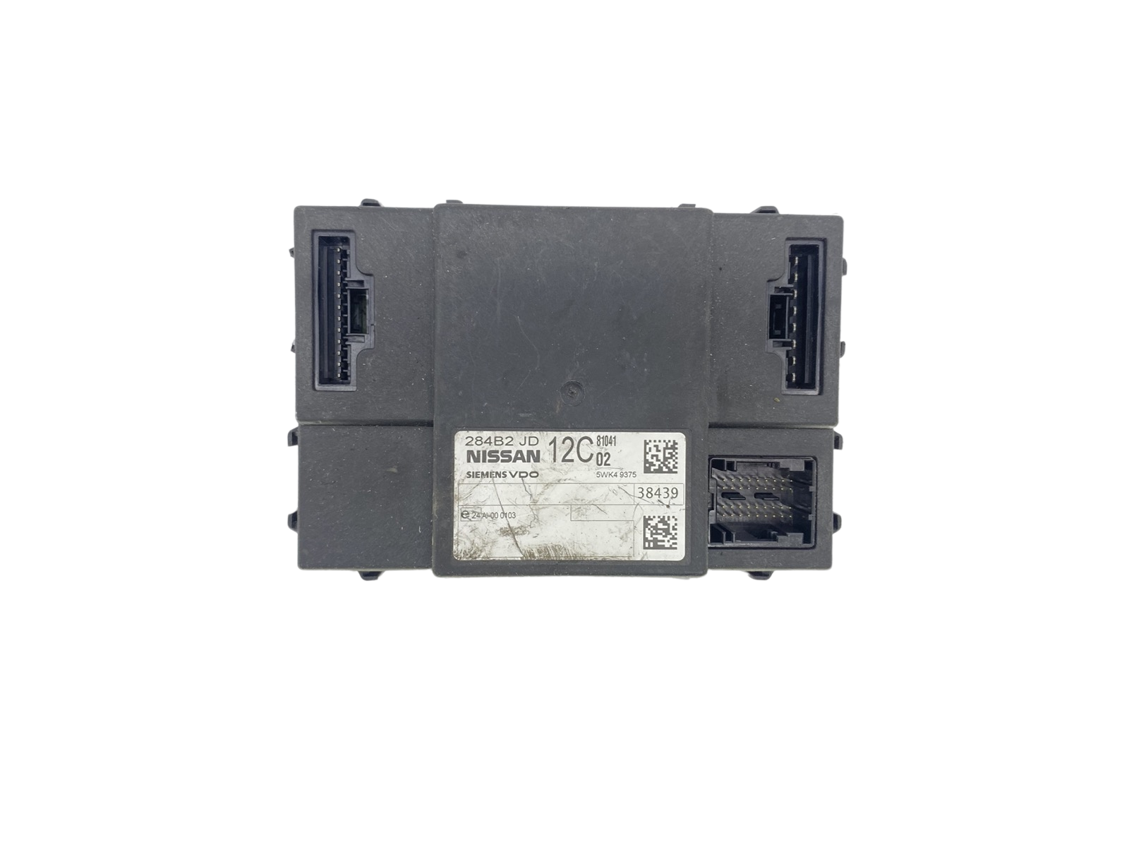 Control unit Module 284B2JD12C 5WK49375 Nissan Siemens 59031 main product photo