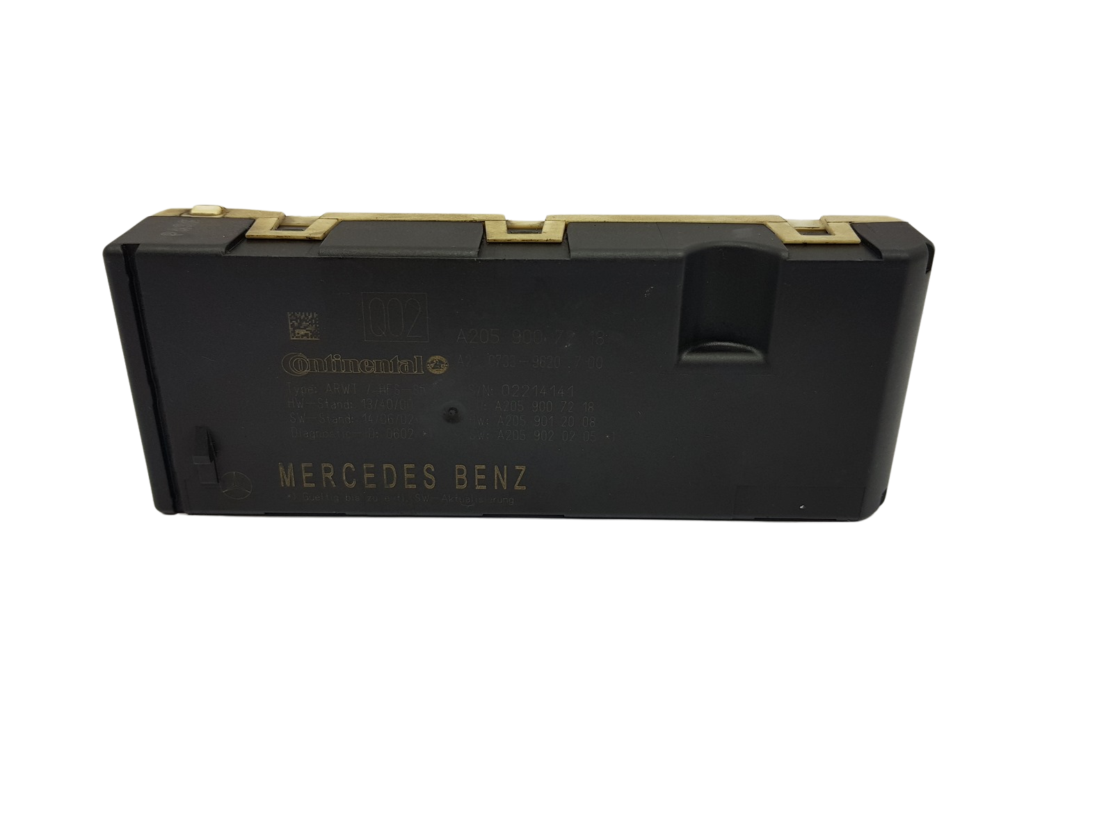 Control unit Module Mercedes A2059007218 main product photo