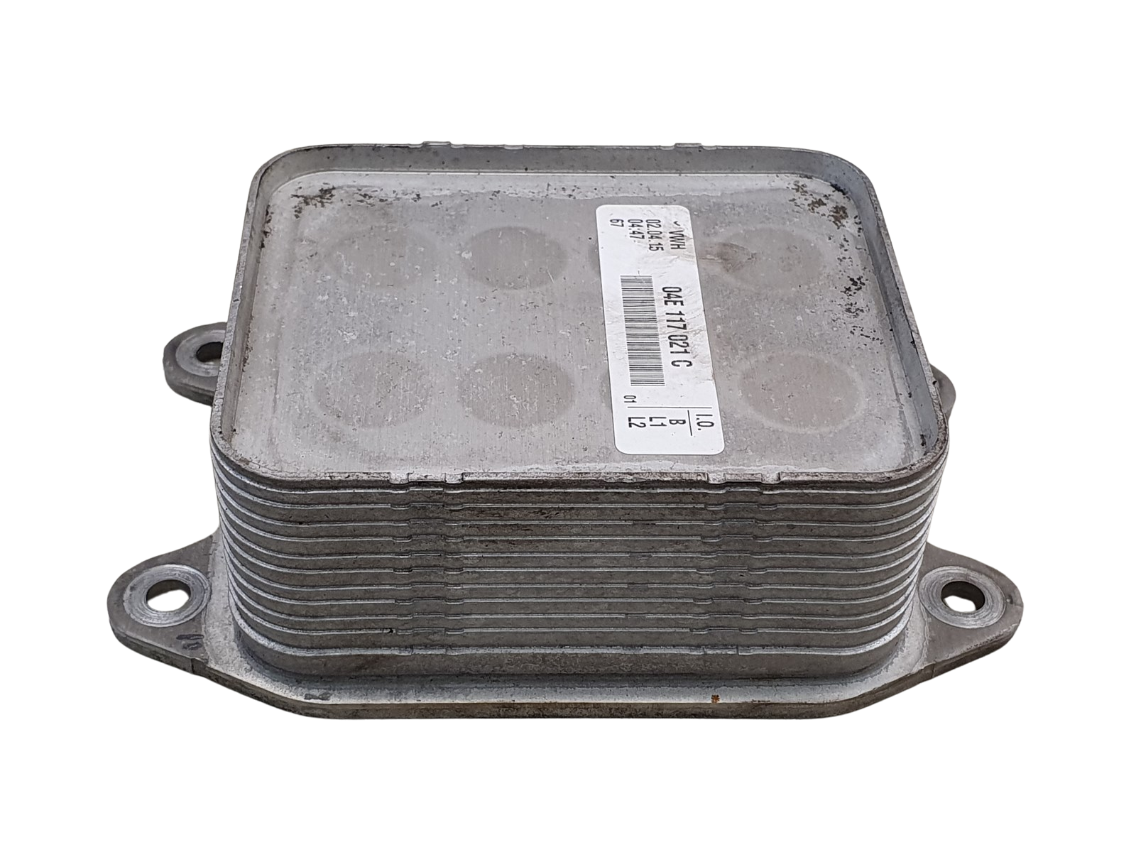 Engine Oil Cooler 04E 117 021 C 04E117021C VW AG Audi Skoda Seat main product photo