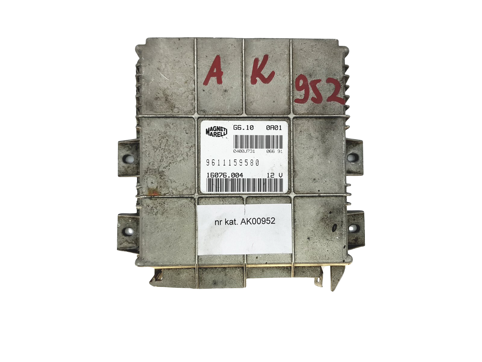 Control Unit 9611159580 16076.004 G6.100A01 PSA Magneti Marelli 22585 main product photo