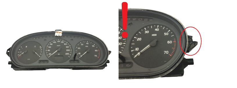 Speedometer/Instrument Cluster Renault Megan 1 Scenic 1 21578161-2 54669 main product photo