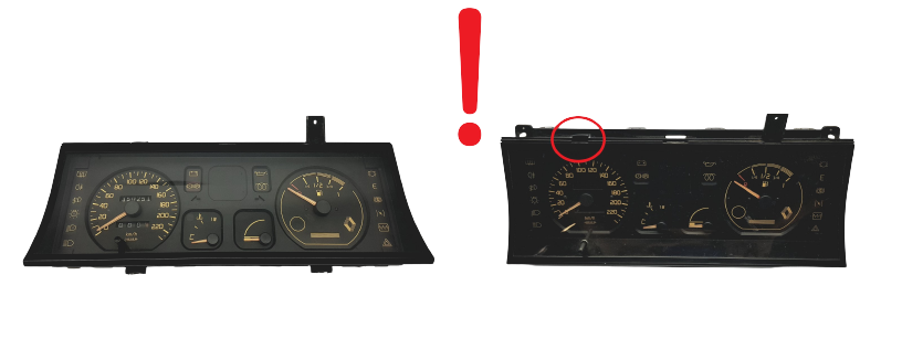 Speedometer/Instrument Cluster Renault 19 7700784063 332820.62 Jaeger main product photo