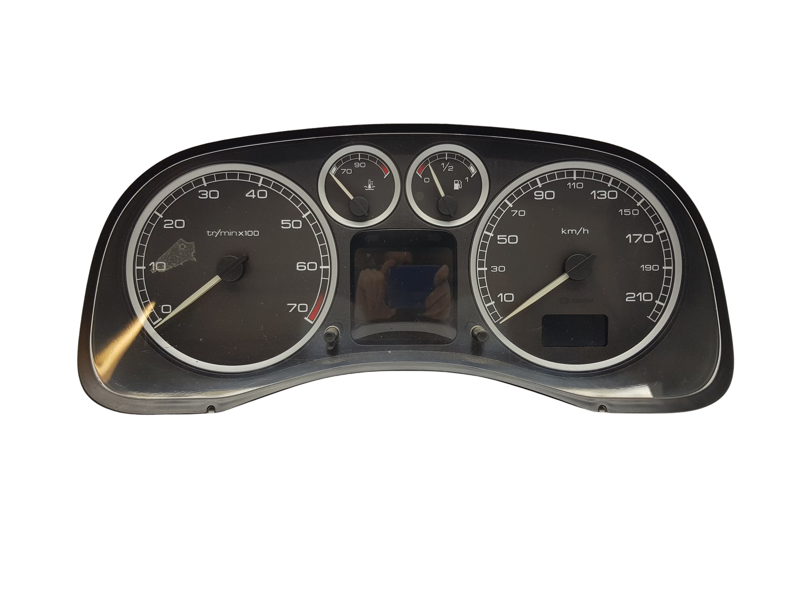 Speedometer/Instrument Cluster Peugeot 307 9645768480 E 01 2549 main product photo