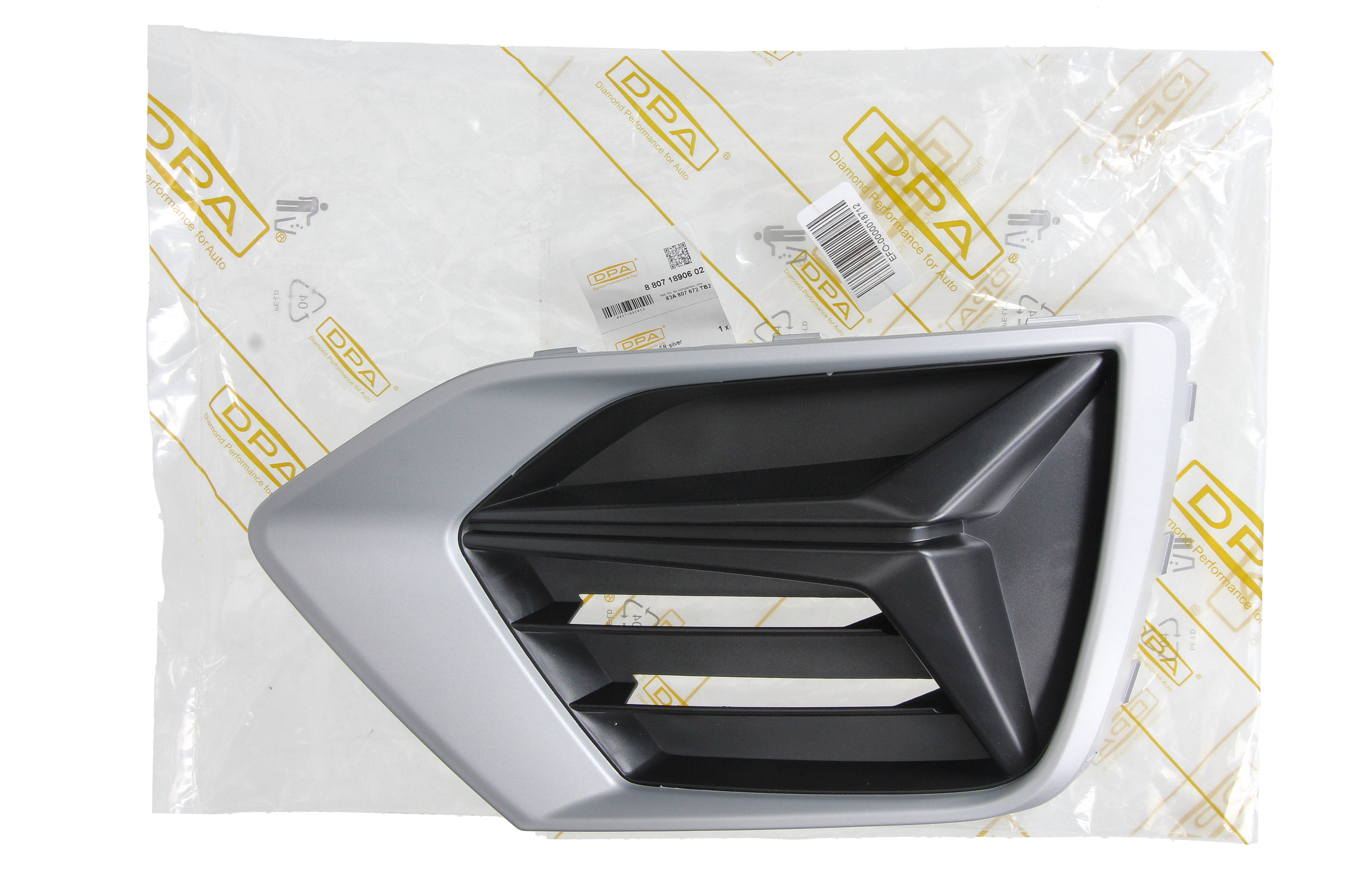Bumper Grille Right 83A807672 88071890602 Audi Q3 DPA main product photo